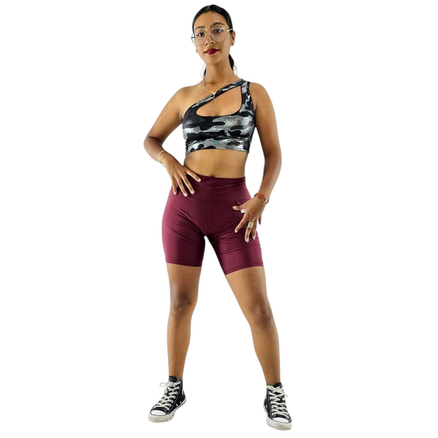 Leggin bermuda deportivo con control y realce que transforma tu rutina