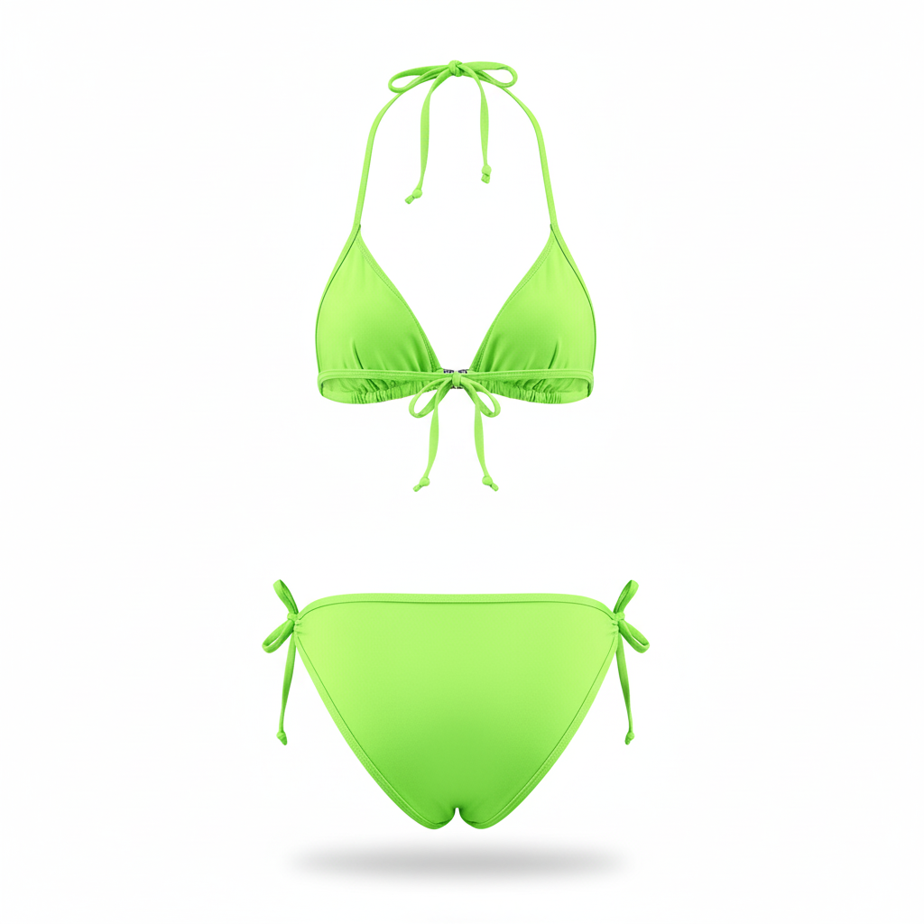 Traje de baño 2 piezas con cintas que enmarcan tu silueta con libertad y sensualidad
