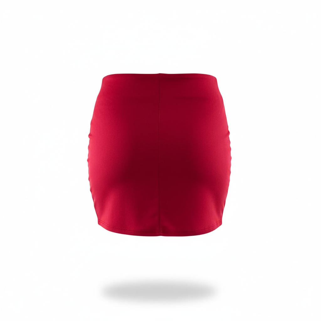 Minifalda con abertura lateral que resalta tu estilo con frescura juvenil