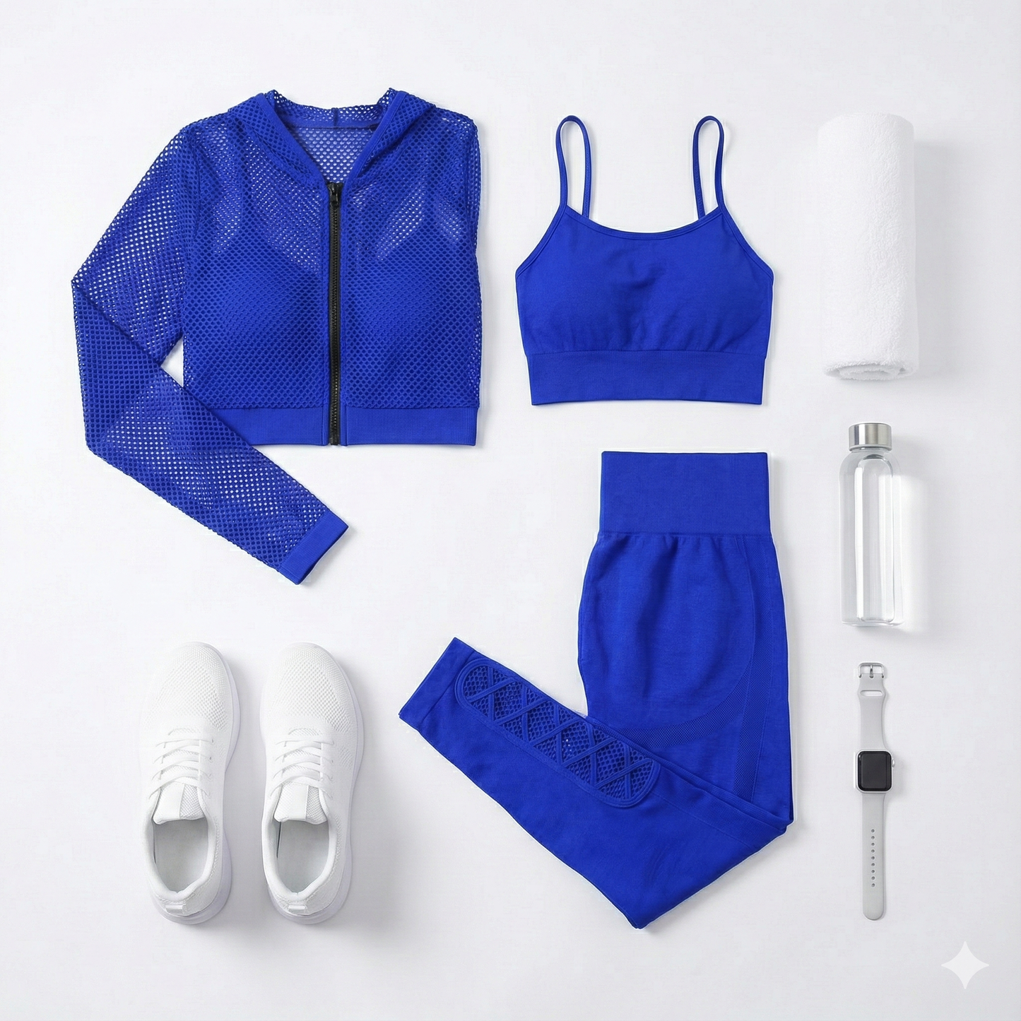 Conjunto deportivo 3 piezas que define tu silueta con actitud