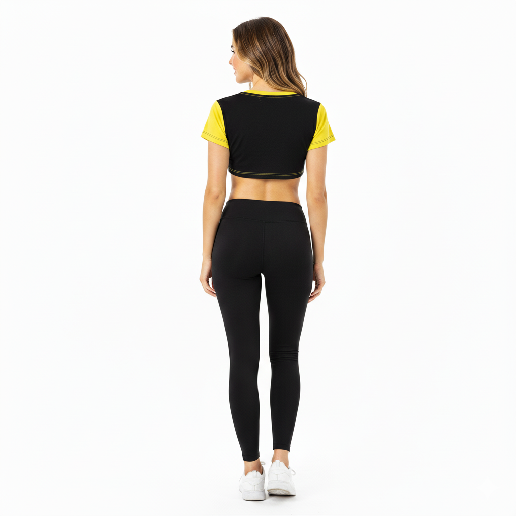 Crop top con estampado frontal que celebra tu estilo sin complicaciones
