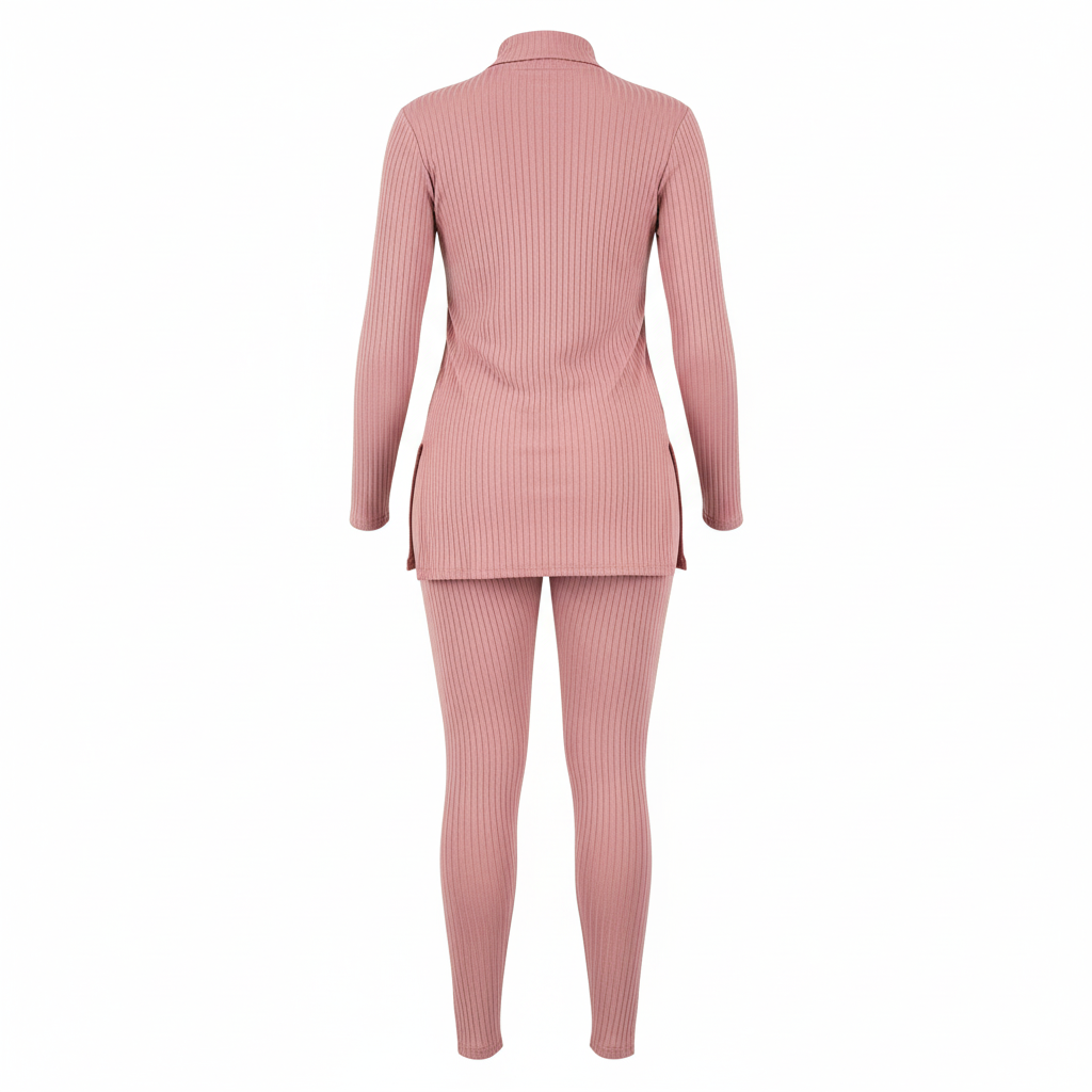 Conjunto de blusa y pantalón con diseño que realza tu silueta