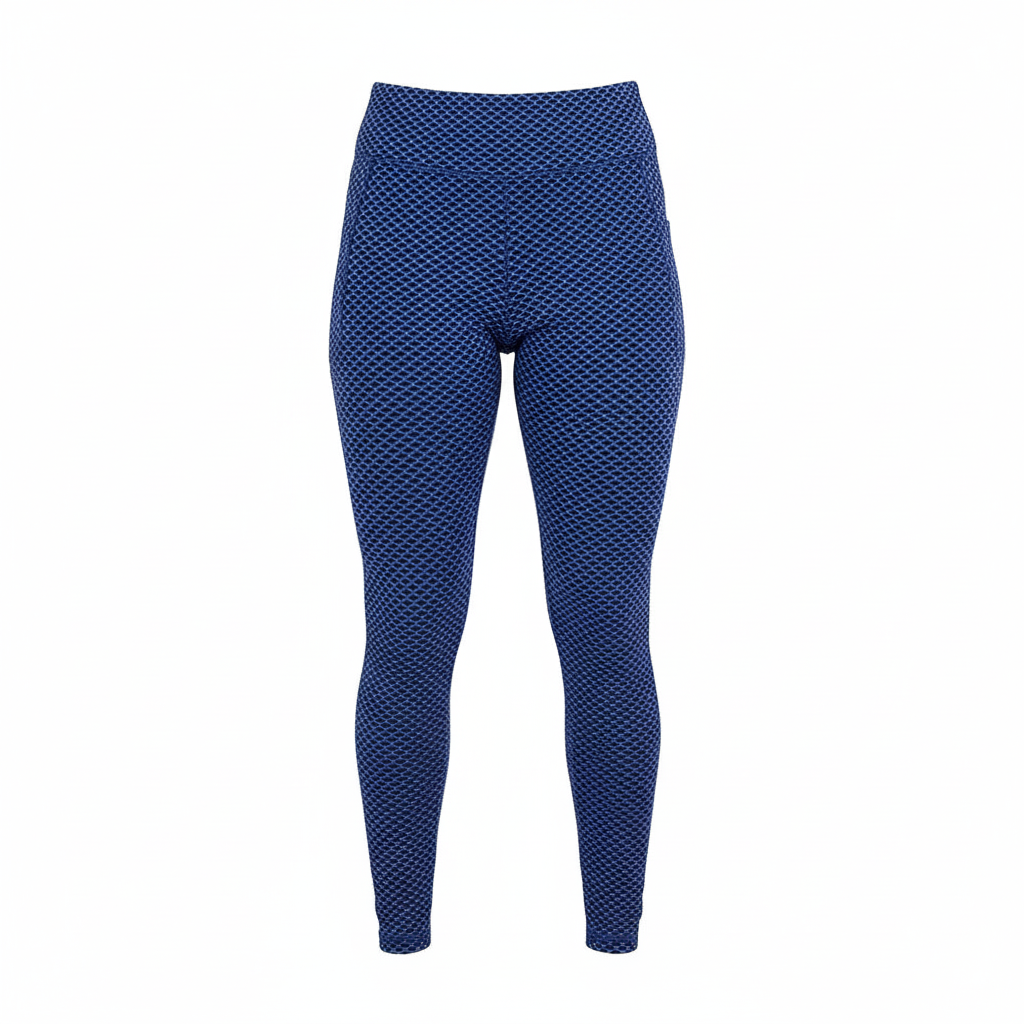 Leggins ajustados con textura 3D que define y resalta tu silueta