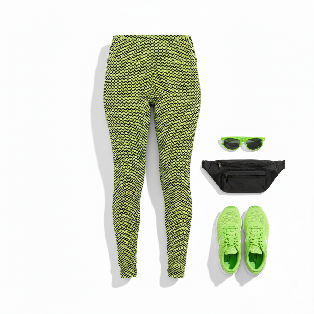 Leggins ajustados con textura 3D que define y resalta tu silueta