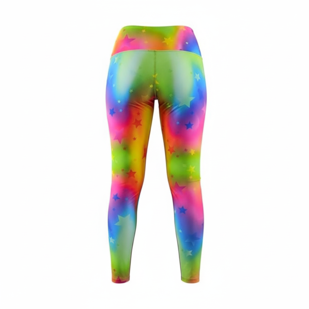 Leggins deportivos con estampado acuarela que energizan tu rutina