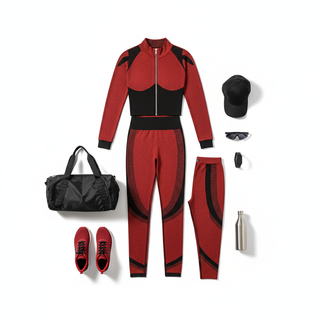 Conjunto deportivo con chaqueta que esculpe tu figura con actitud