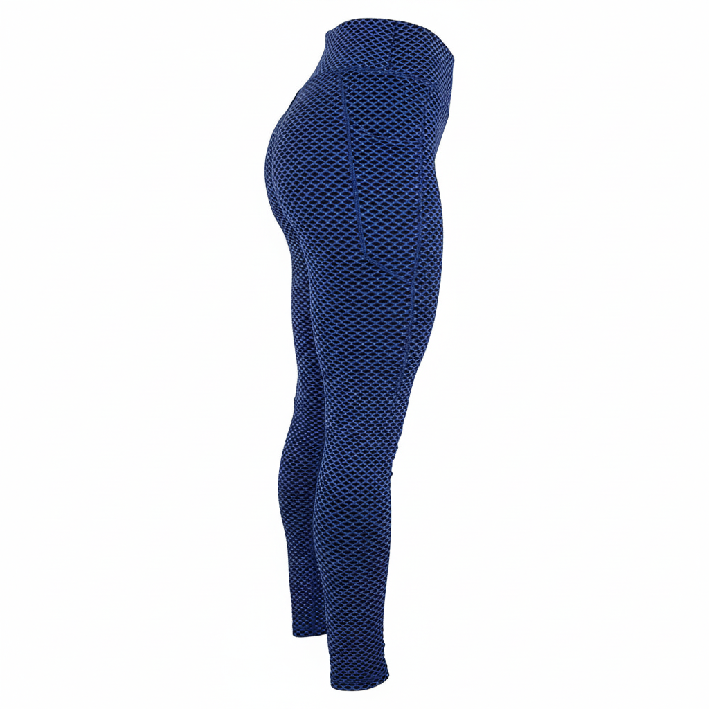 Leggins ajustados con textura 3D que define y resalta tu silueta