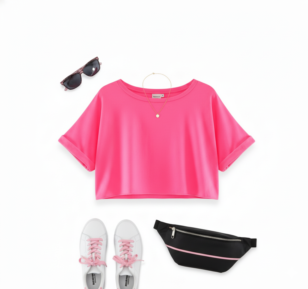 Crop top de confort activo para moverte con libertad todo el día