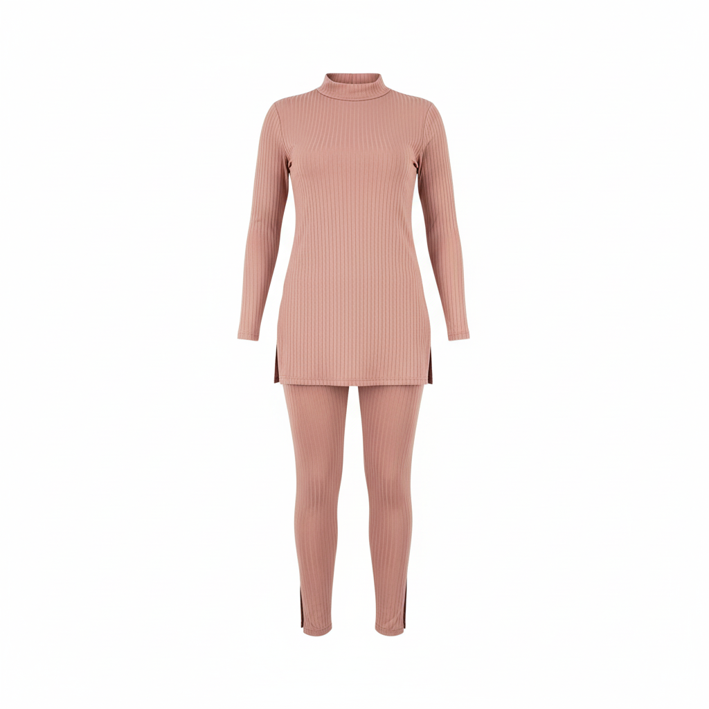 Conjunto de blusa y pantalón con diseño que realza tu silueta