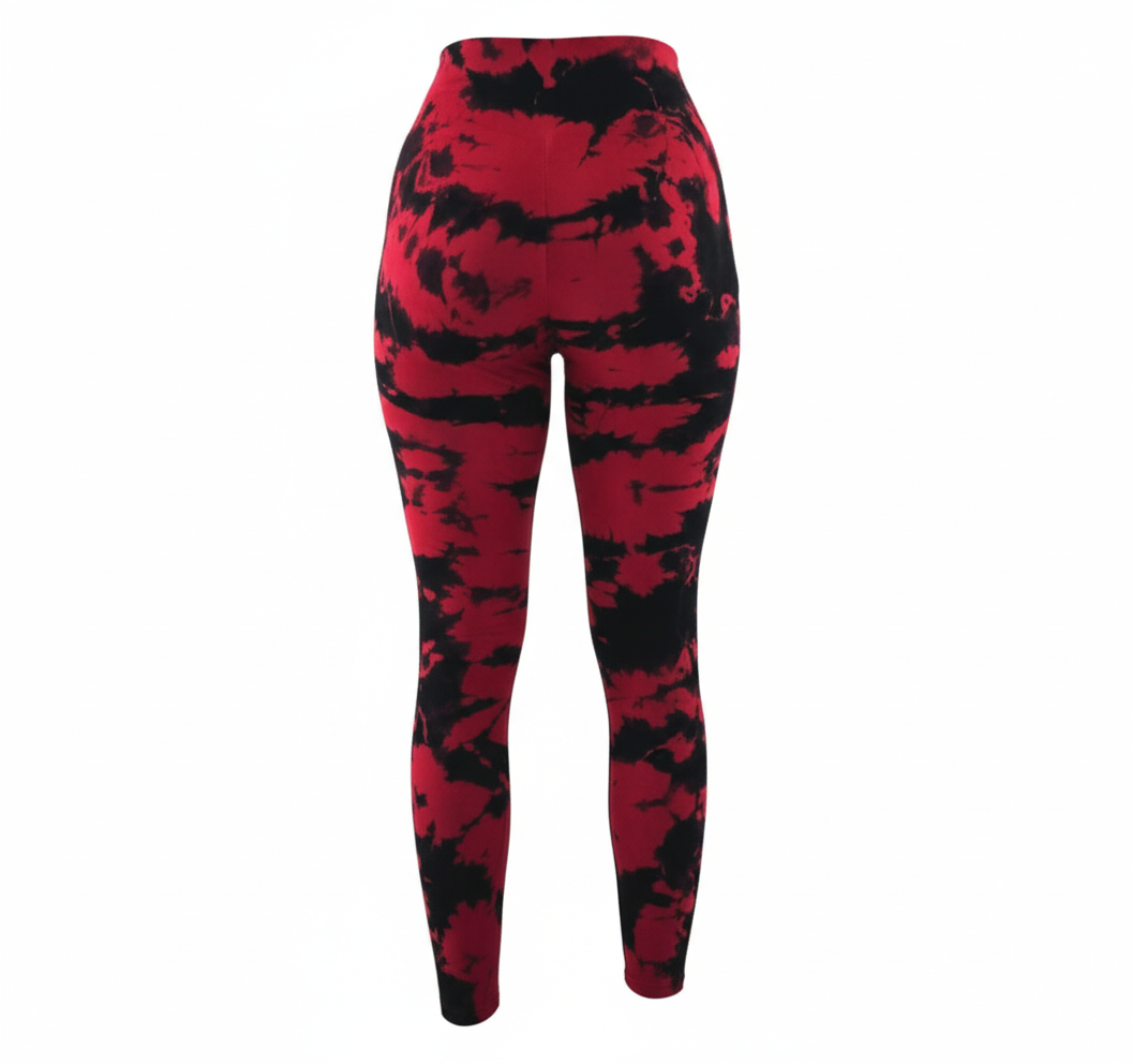Leggins deportivo con estampado acuarela que potencia tu energía visual