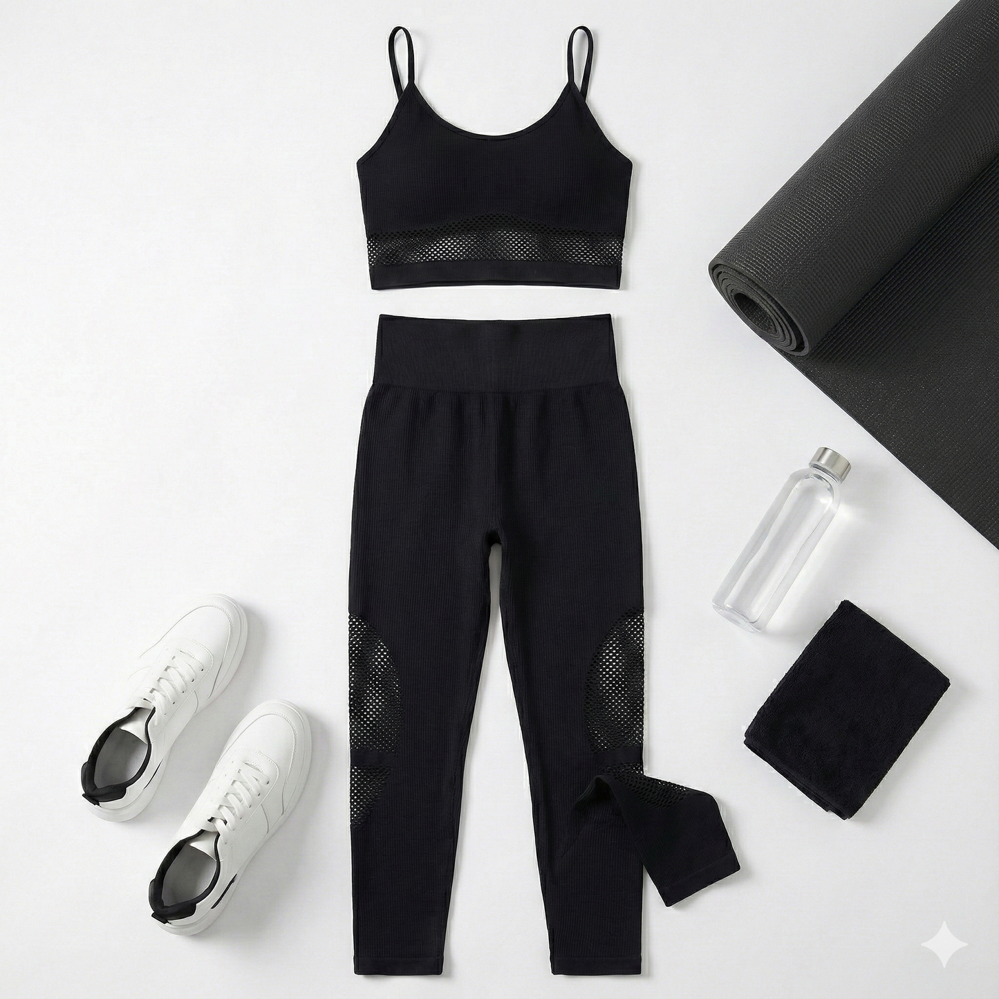 Conjunto deportivo slim fit que moldea y estiliza al moverte