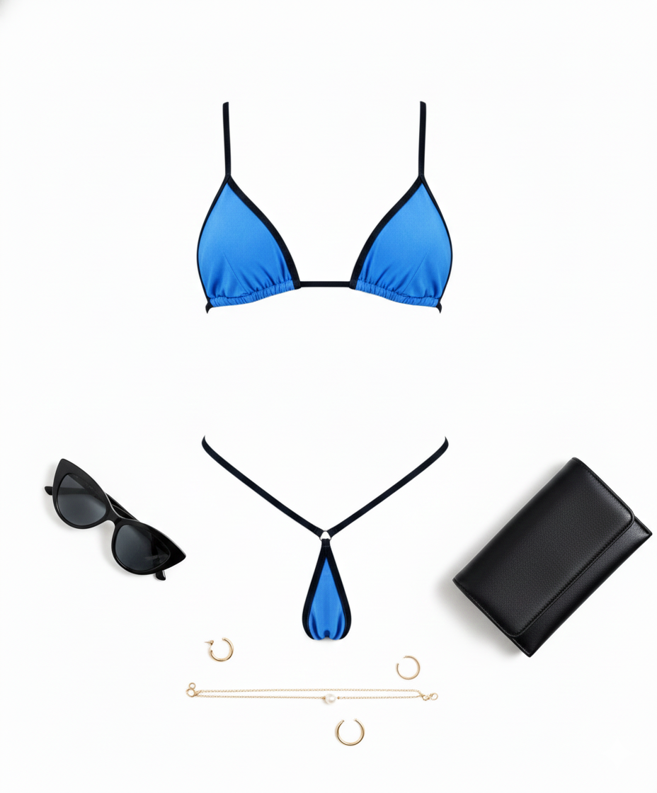 Bikini sexy micro con diseño minimalista que enciende la fantasía