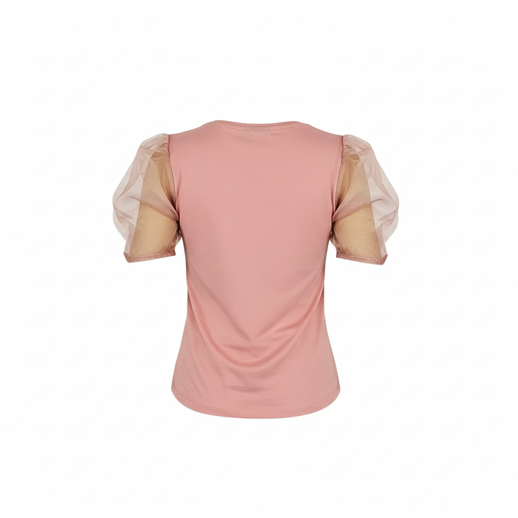Blusa manga princesa con estampado divertido que resalta tu personalidad
