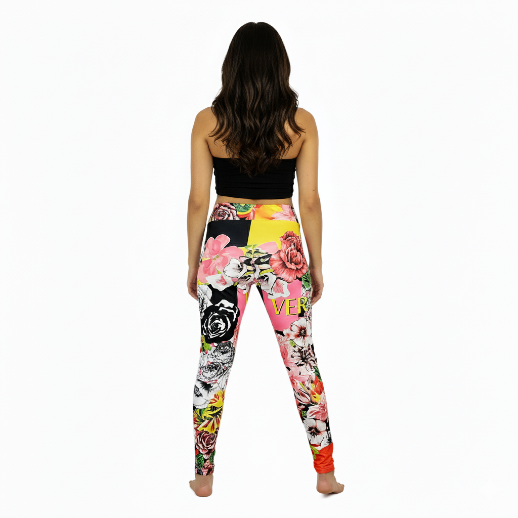 Conjunto casual floral que realza tu figura con actitud atrevida