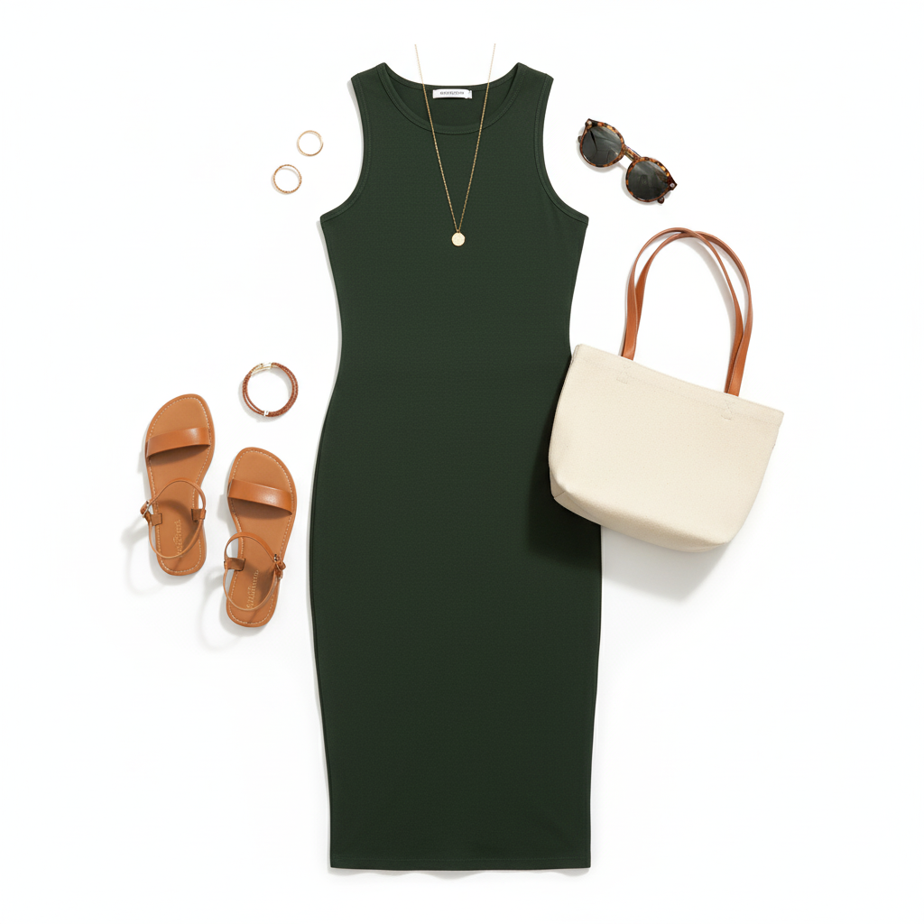 Vestido chanel con espalda descubierta que acentúa tu silueta
