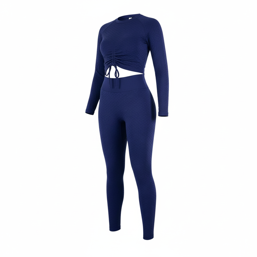 Conjunto deportivo moldeador que estiliza tu figura con impacto visual