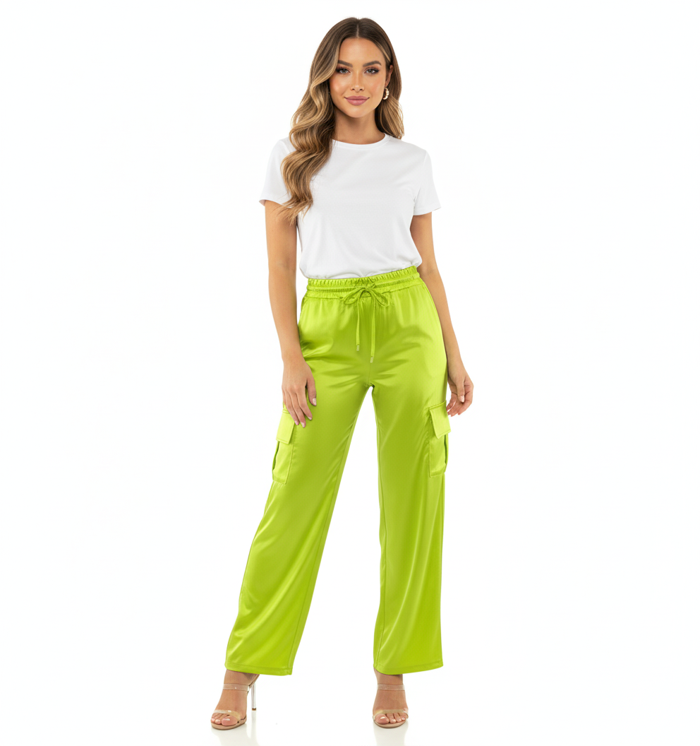 Pantalón cargo de corte recto que aporta estilo y libertad urbana
