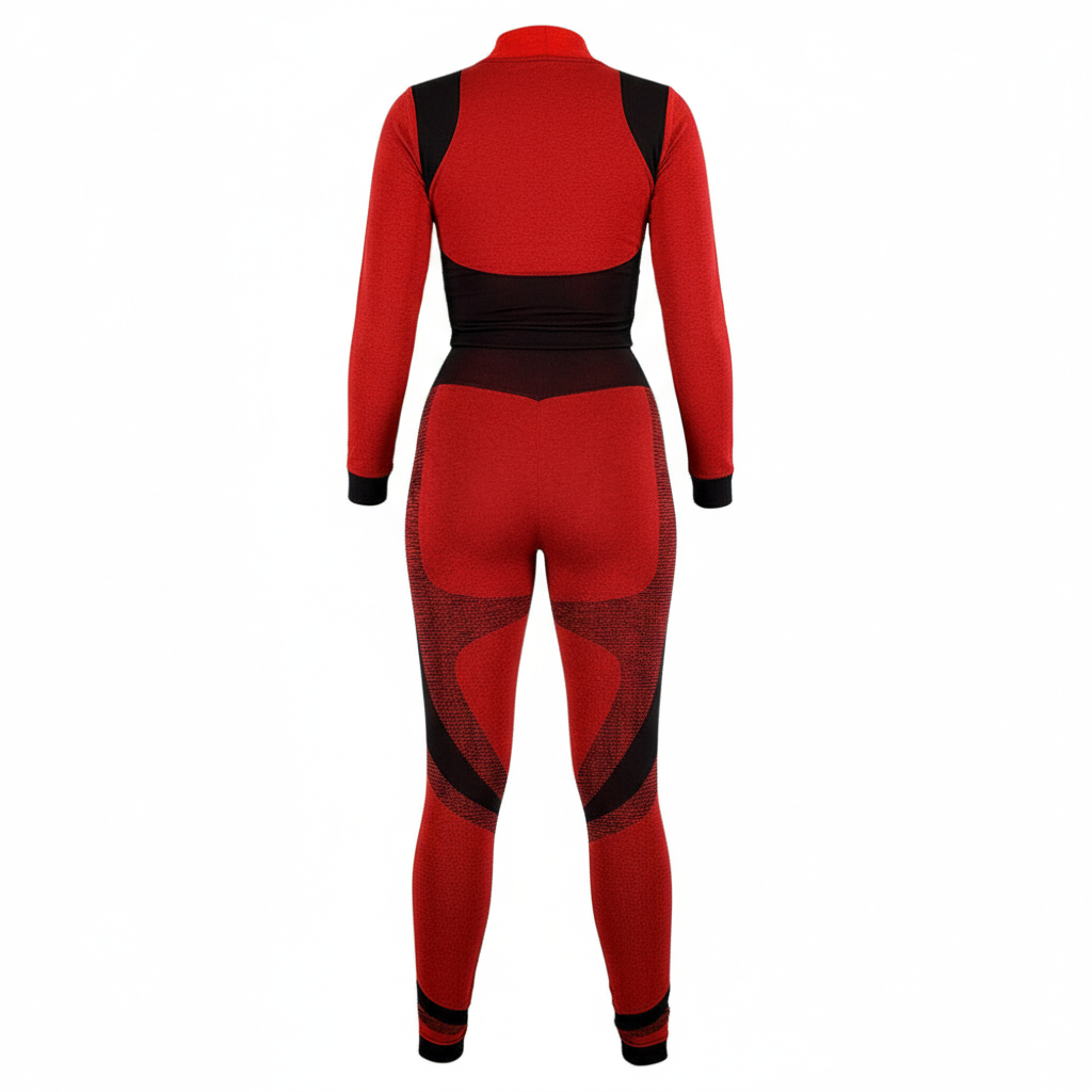 Conjunto deportivo con chaqueta que esculpe tu figura con actitud