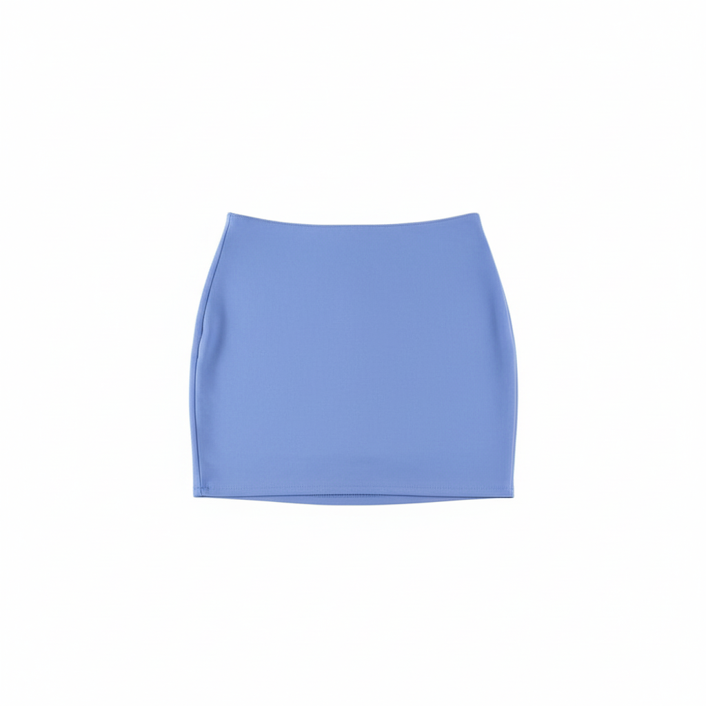 Minifalda con abertura lateral que resalta tu estilo con frescura juvenil