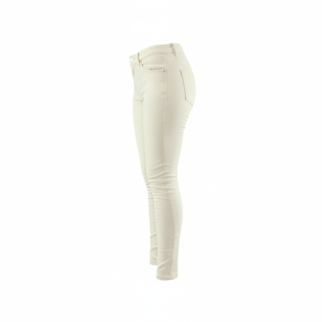 Pantalón recto ajustado con cinturón que define tu silueta con elegancia casual
