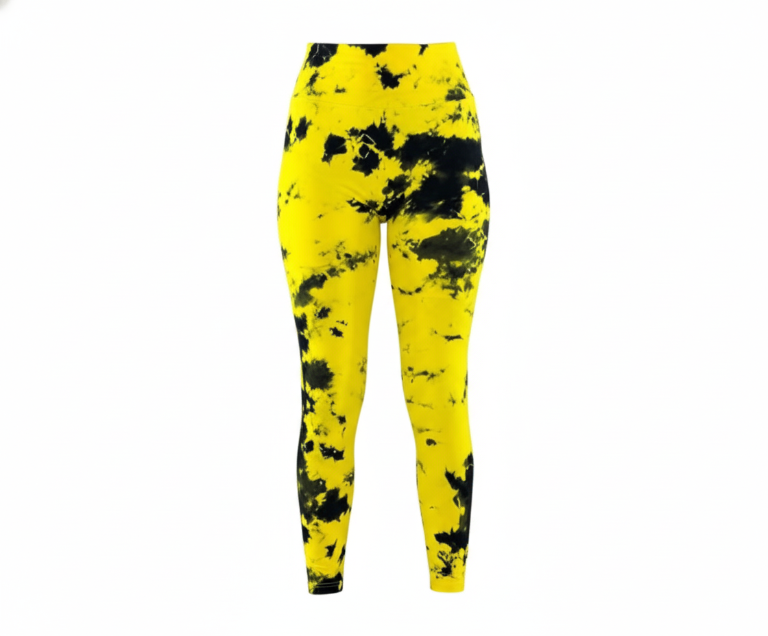 Leggins deportivo con estampado acuarela que potencia tu energía visual