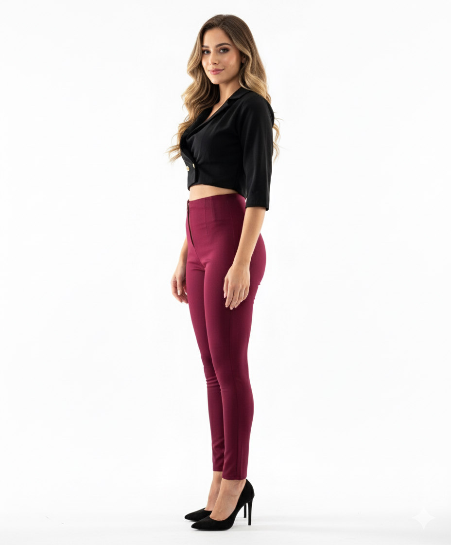 Conjunto casual con blazer que define tu silueta con elegancia relajada