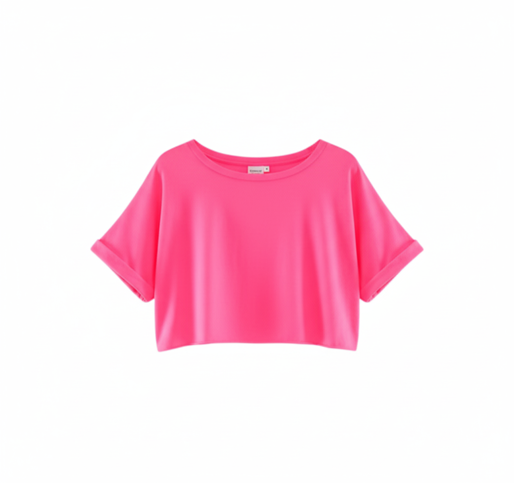 Crop top de confort activo para moverte con libertad todo el día