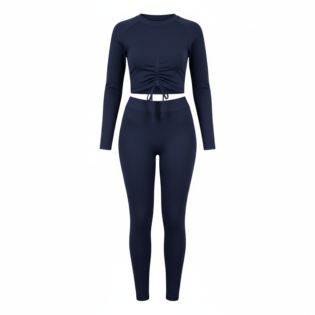 Conjunto deportivo moldeador que estiliza tu figura con impacto visual