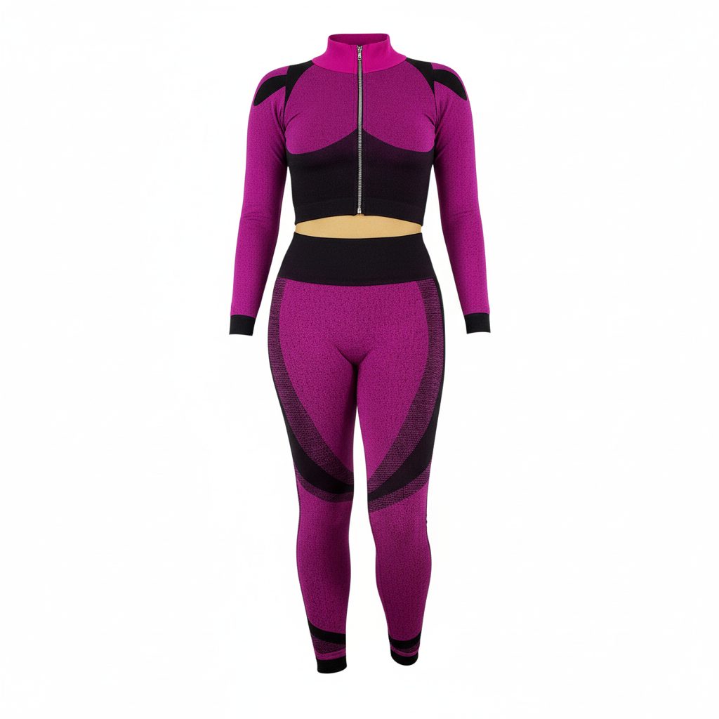 Conjunto deportivo con chaqueta que esculpe tu figura con actitud