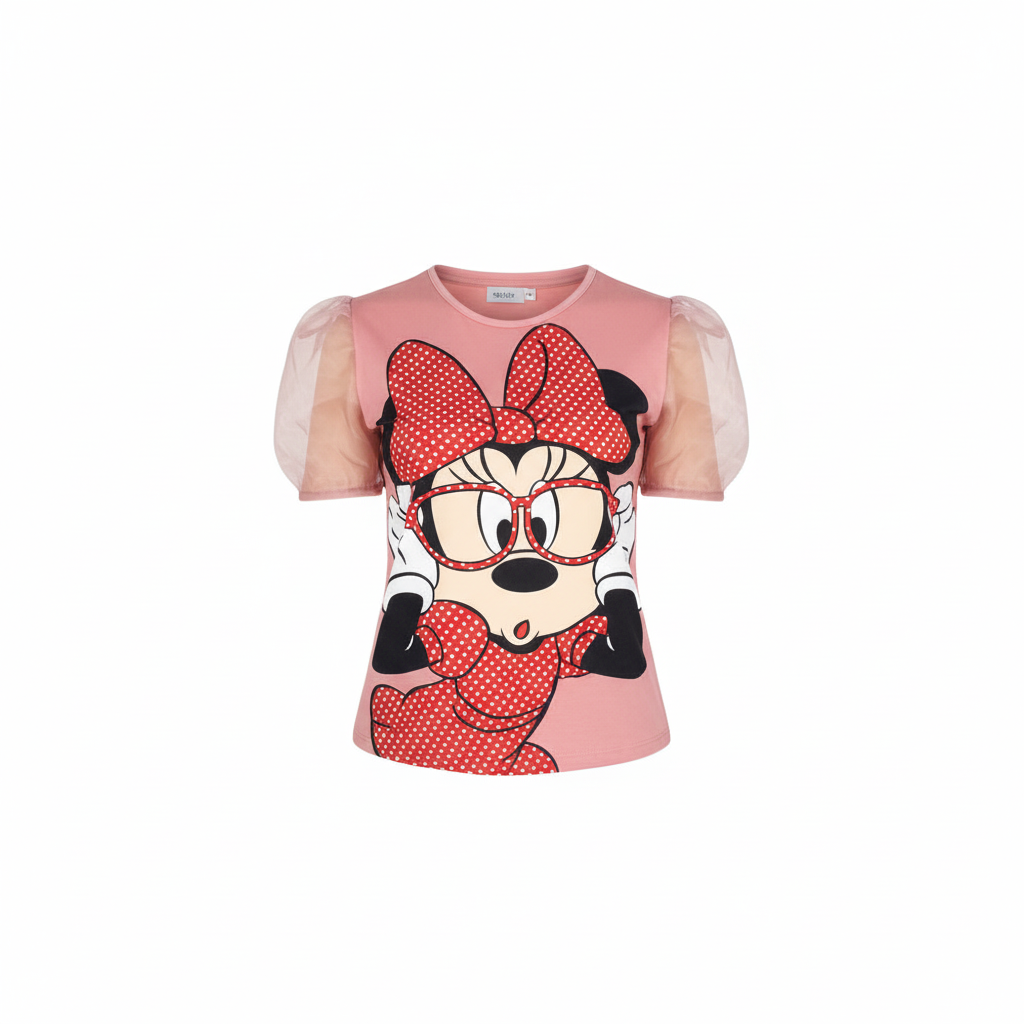 Blusa manga princesa con estampado divertido que resalta tu personalidad