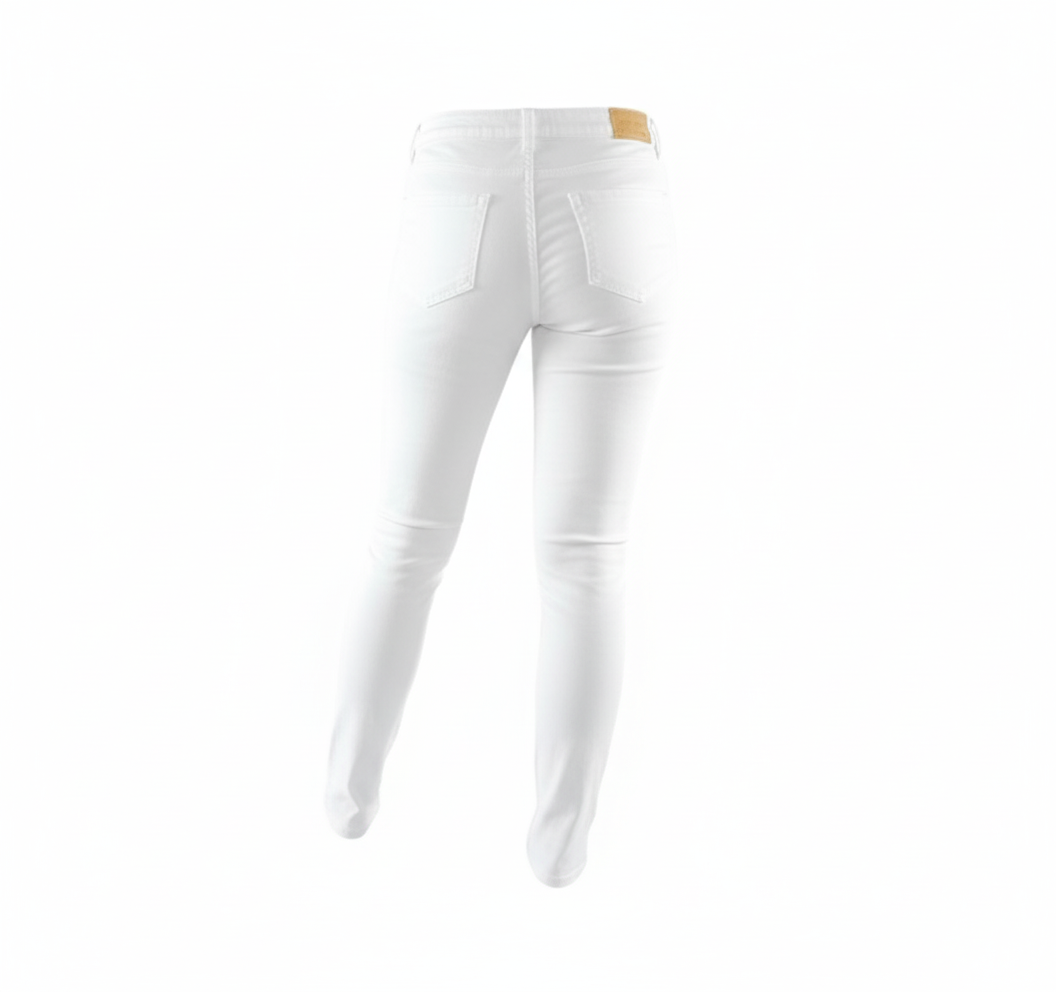 Pantalón recto ajustado con cinturón que define tu silueta con elegancia casual