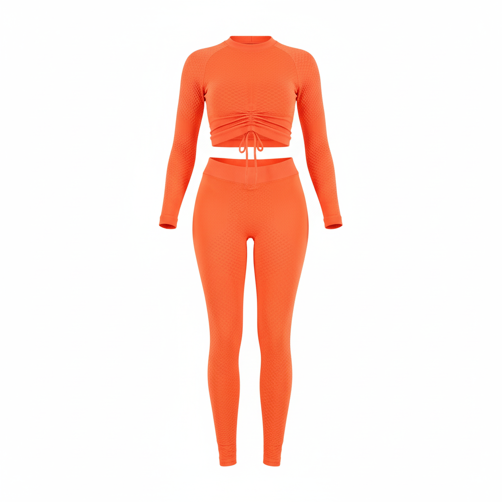 Conjunto deportivo moldeador que estiliza tu figura con impacto visual