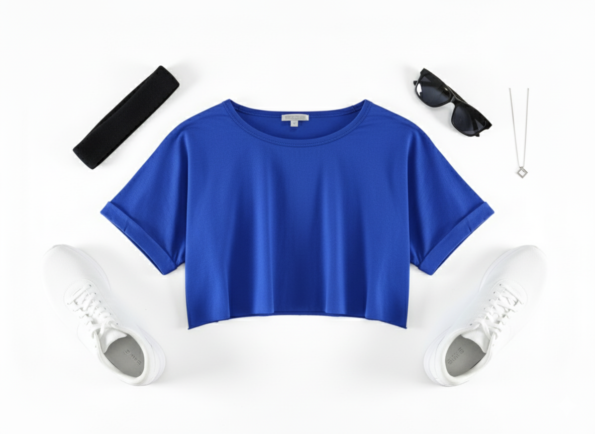 Crop top de confort activo para moverte con libertad todo el día