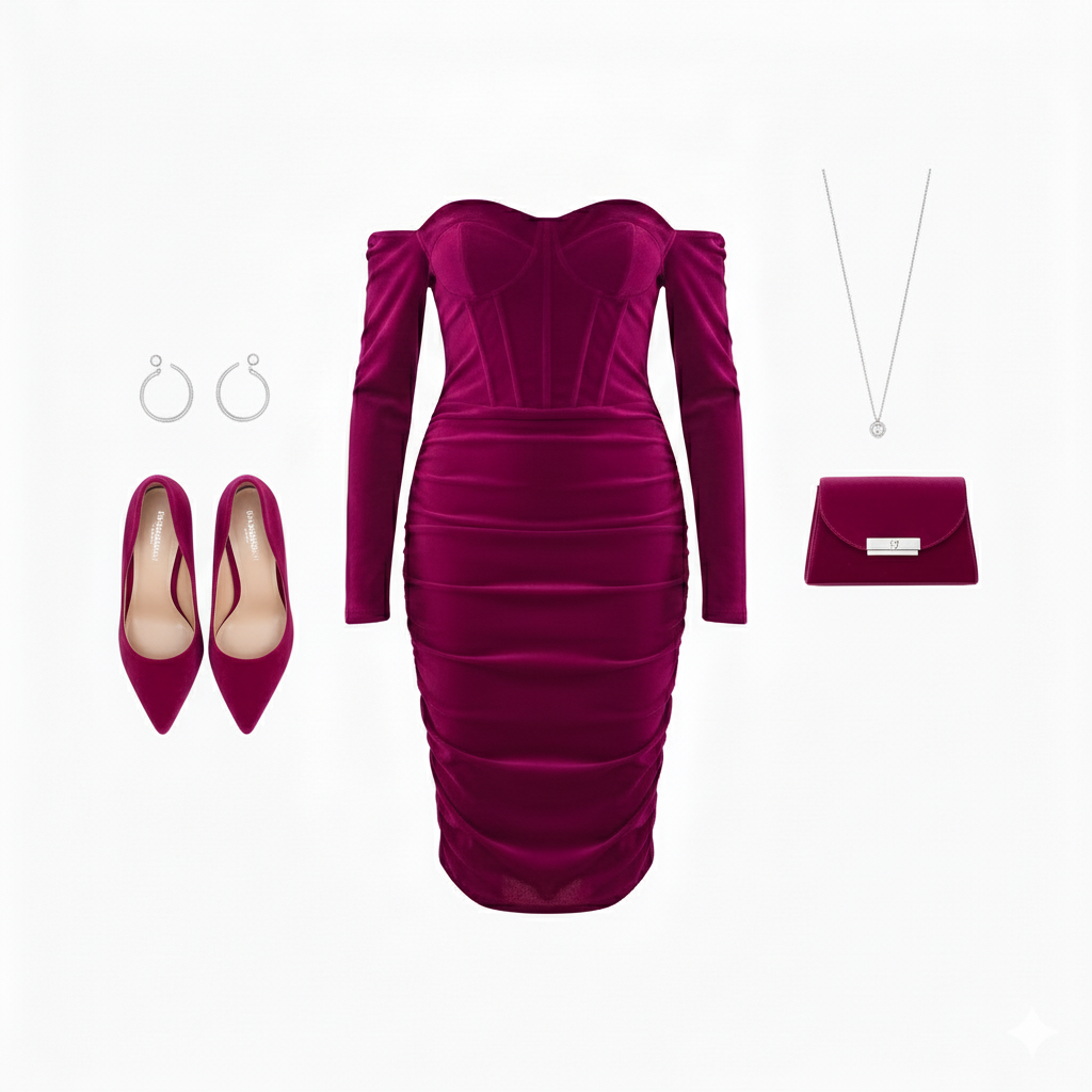 Vestido corte Chanel que moldea tu silueta con elegancia atrevida