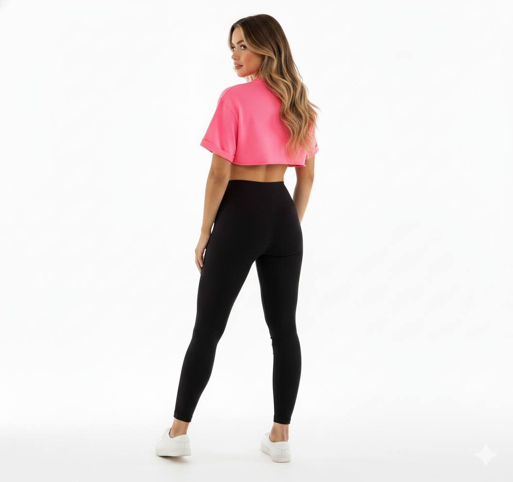 Crop top de confort activo para moverte con libertad todo el día