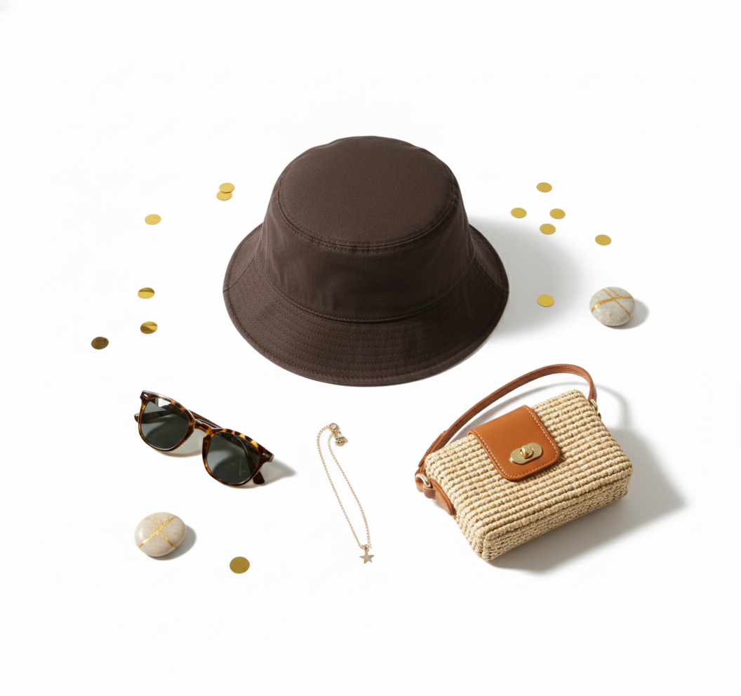 Sombrero bucket que ilumina tu look con frescura y actitud