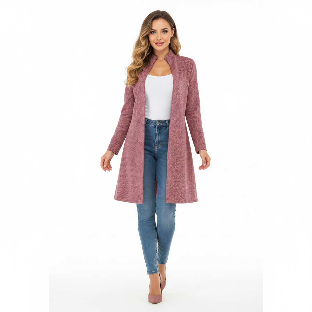 Ensamble clásico con caída favorecedora que estiliza tu figura