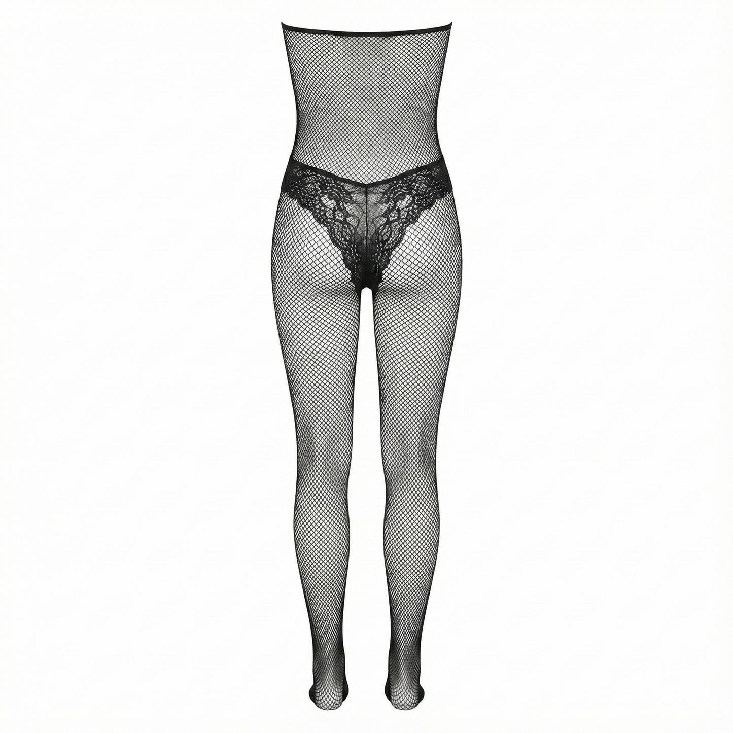 Body teddy largo con encaje que resalta cada curva con sensualidad audaz