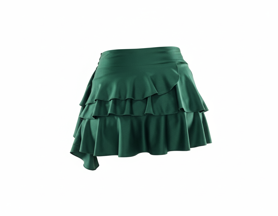 Minifalda con vuelo que aporta movimiento y coquetería a tu silueta