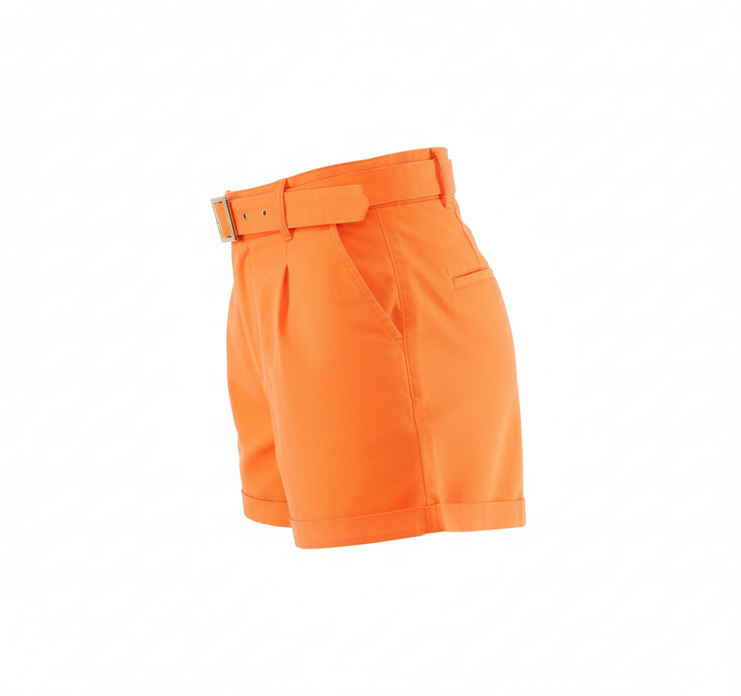 Short casual con cinturón que acentúa tu cintura con estilo relajado