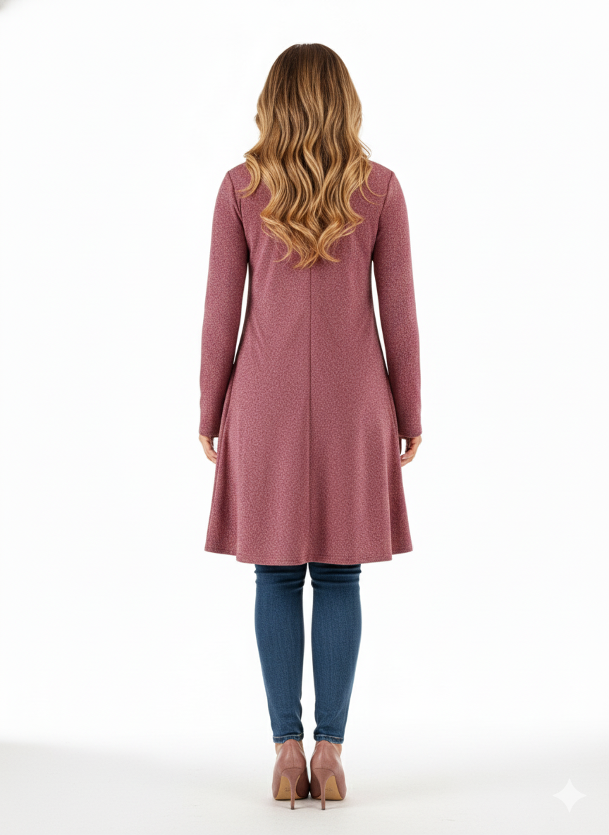 Ensamble clásico con caída favorecedora que estiliza tu figura