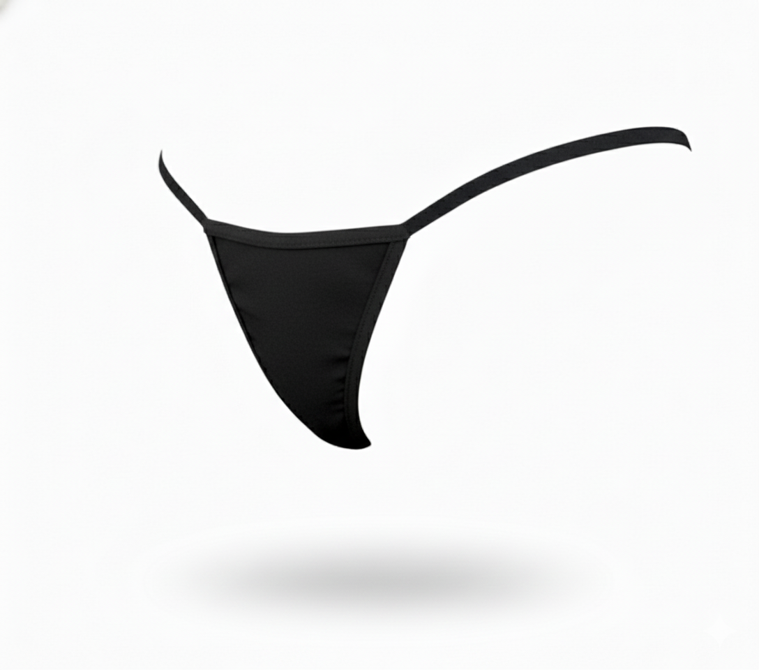 Micro tanga de hilo que eleva tu sensualidad con audacia felina
