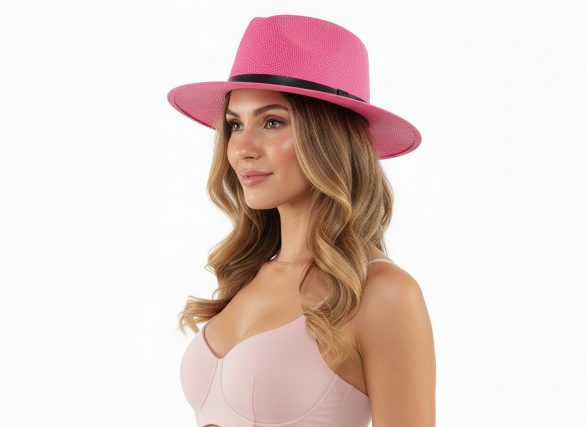 Sombrero panameño estructurado que eleva tu estilo con naturalidad elegante
