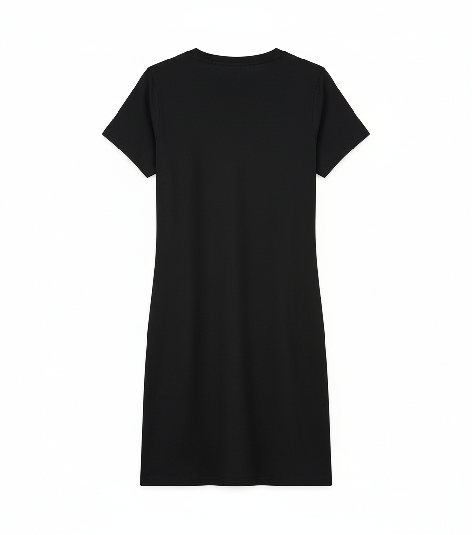 Vestido corte imperio que suaviza tu silueta con delicadeza casual