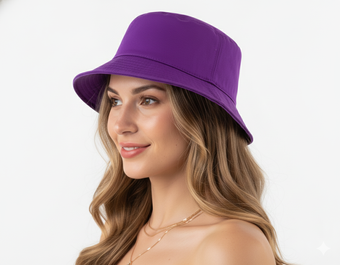 Sombrero bucket que ilumina tu look con frescura y actitud