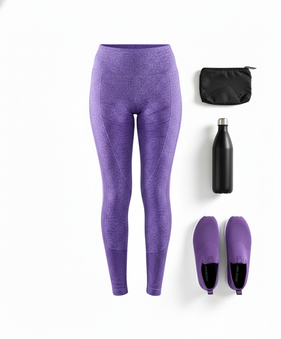 Leggins deportivo moldeador que potencia tu figura con energía visual