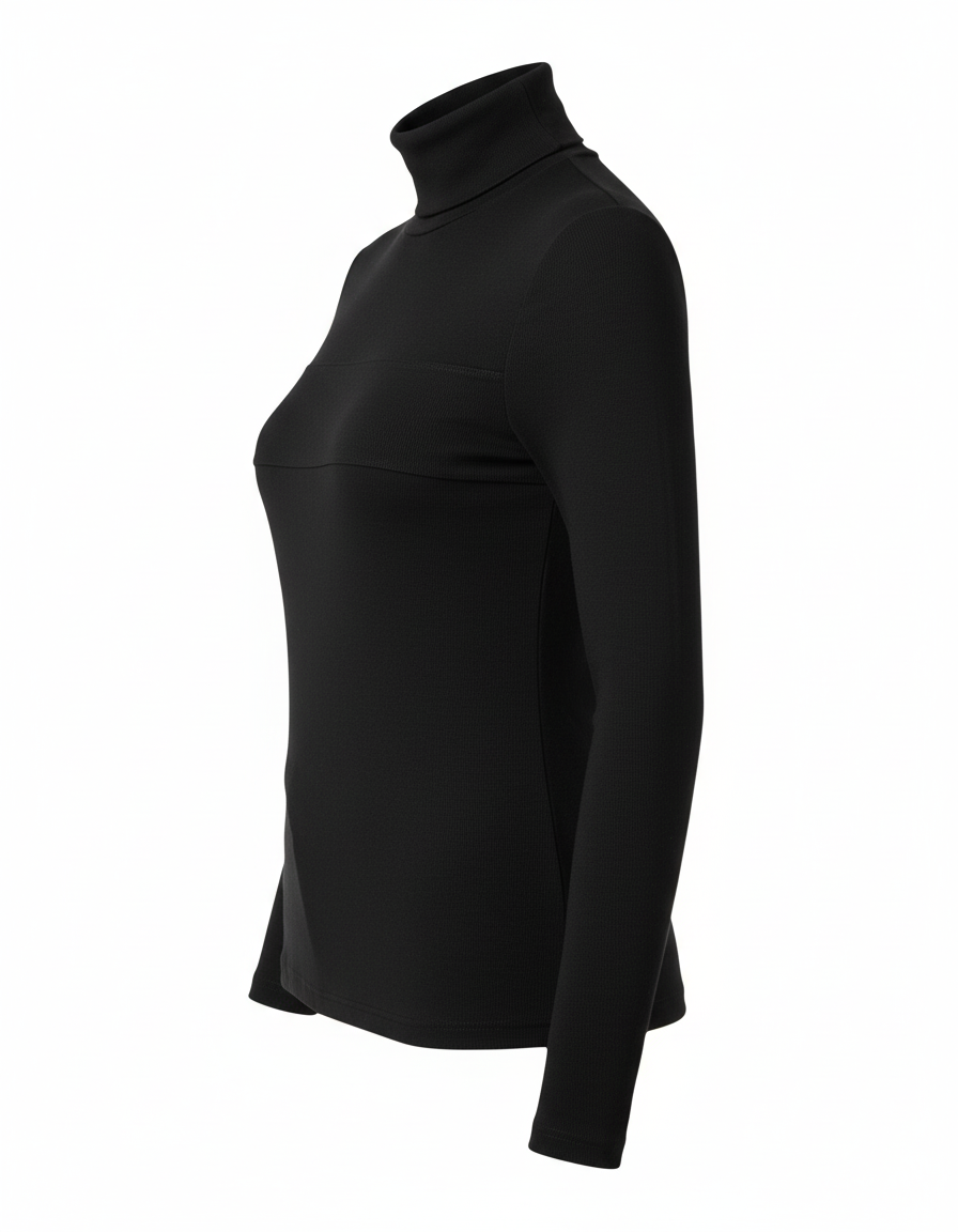 Blusa térmica de manga larga que acompaña tu día con comodidad envolvente