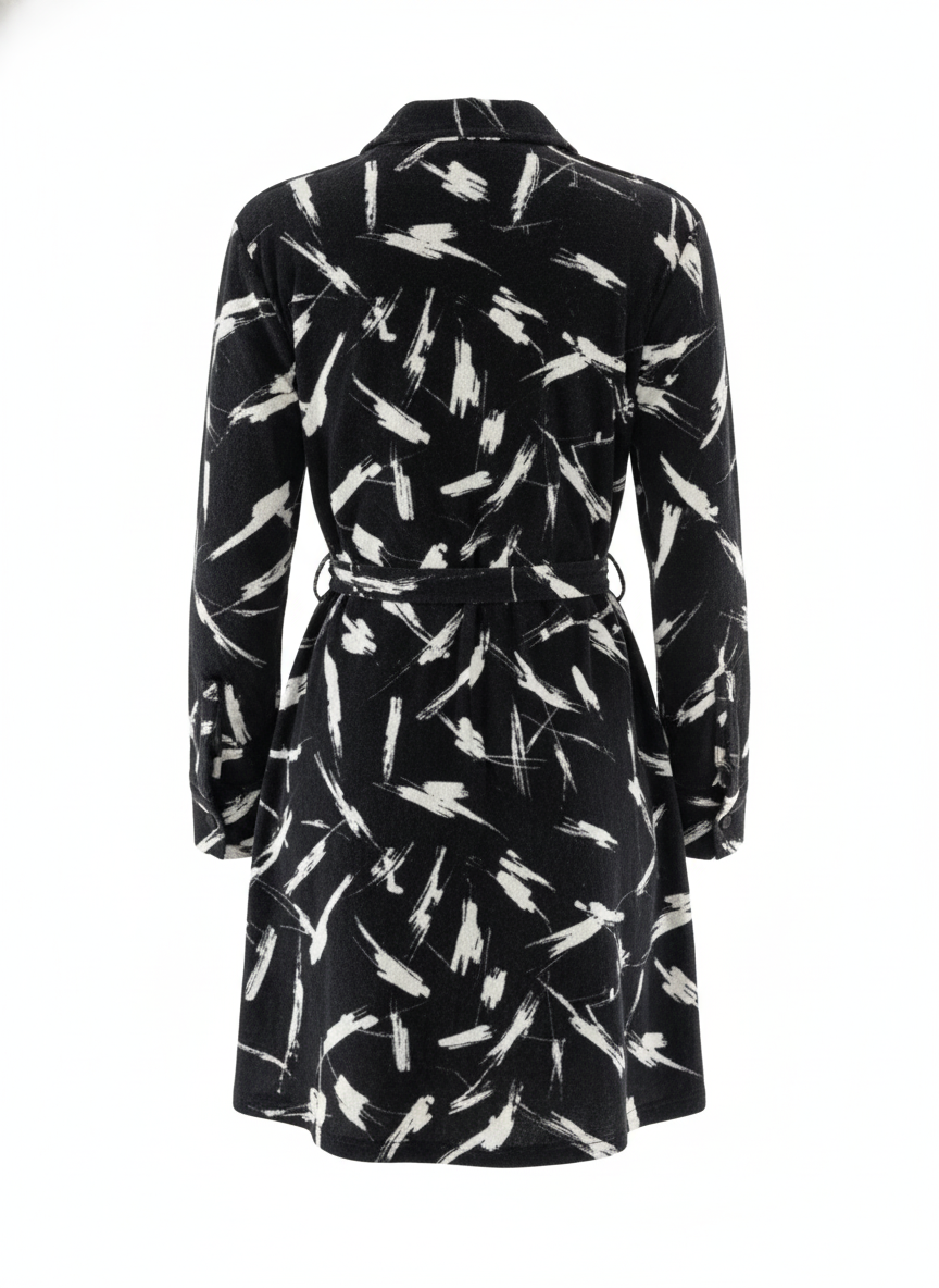 Vestido corto con estampado que marca tu estilo con autenticidad