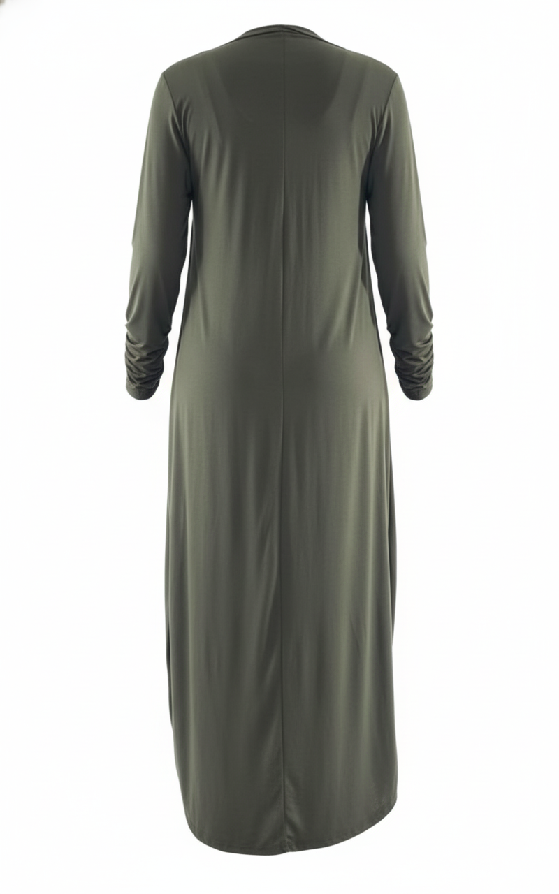 Vestido corte Chanel con ensamble que alarga visualmente tu silueta