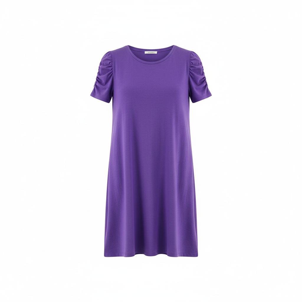 Vestido corte imperio que suaviza tu silueta con delicadeza casual